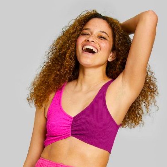 wild fable Tops - NWT Pink And Purple Wild Fable Crop TopSize M